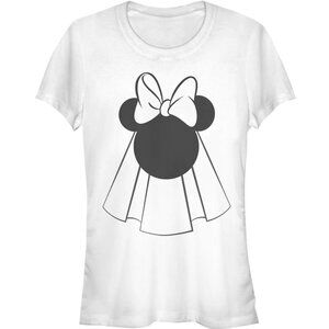 Disney's Minnie Mouse Bride Veil Juniors' Graphic Tee